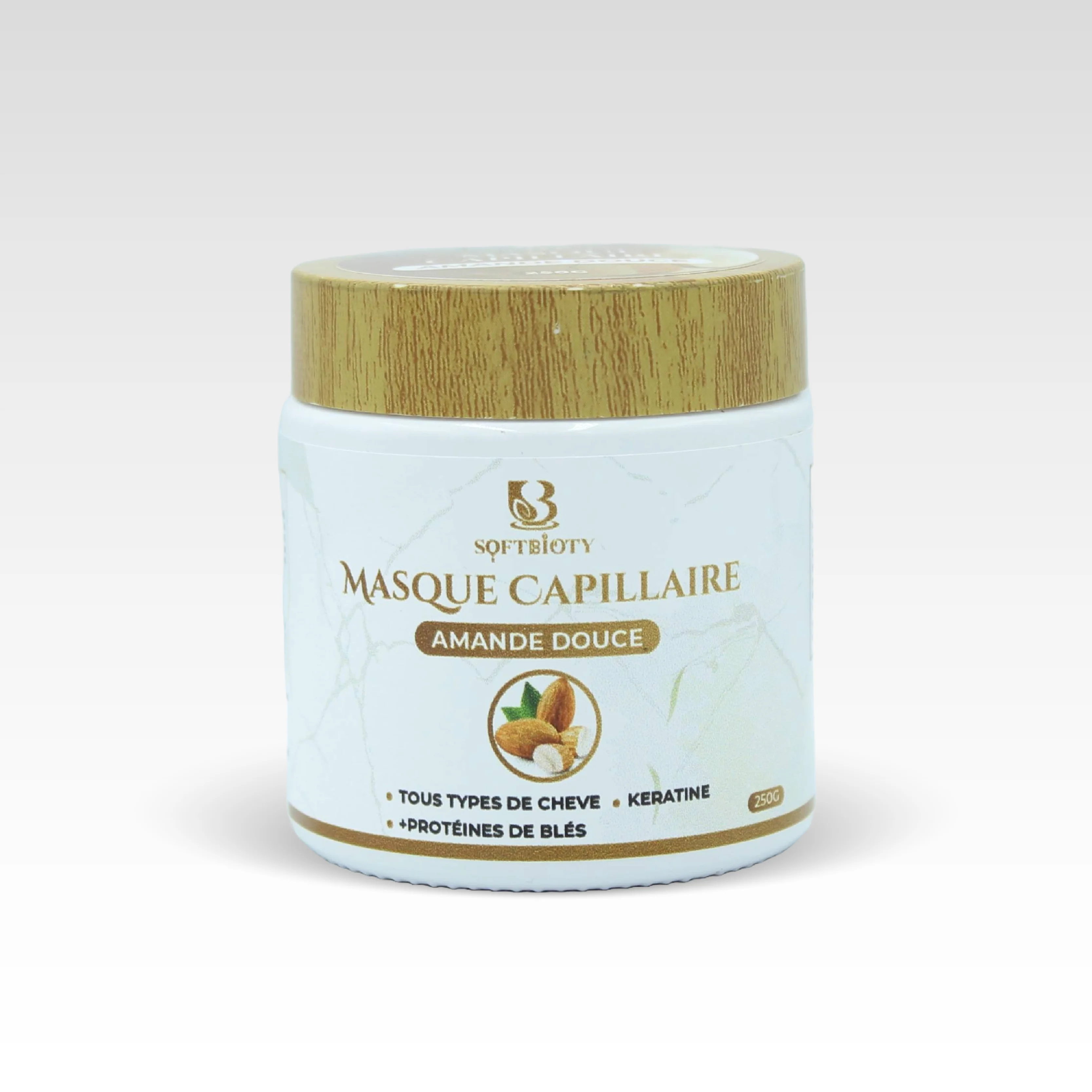 قناع الشعر بزيت اللوز الحلو Masque Capillaire à l’Huile d’Amande Douce