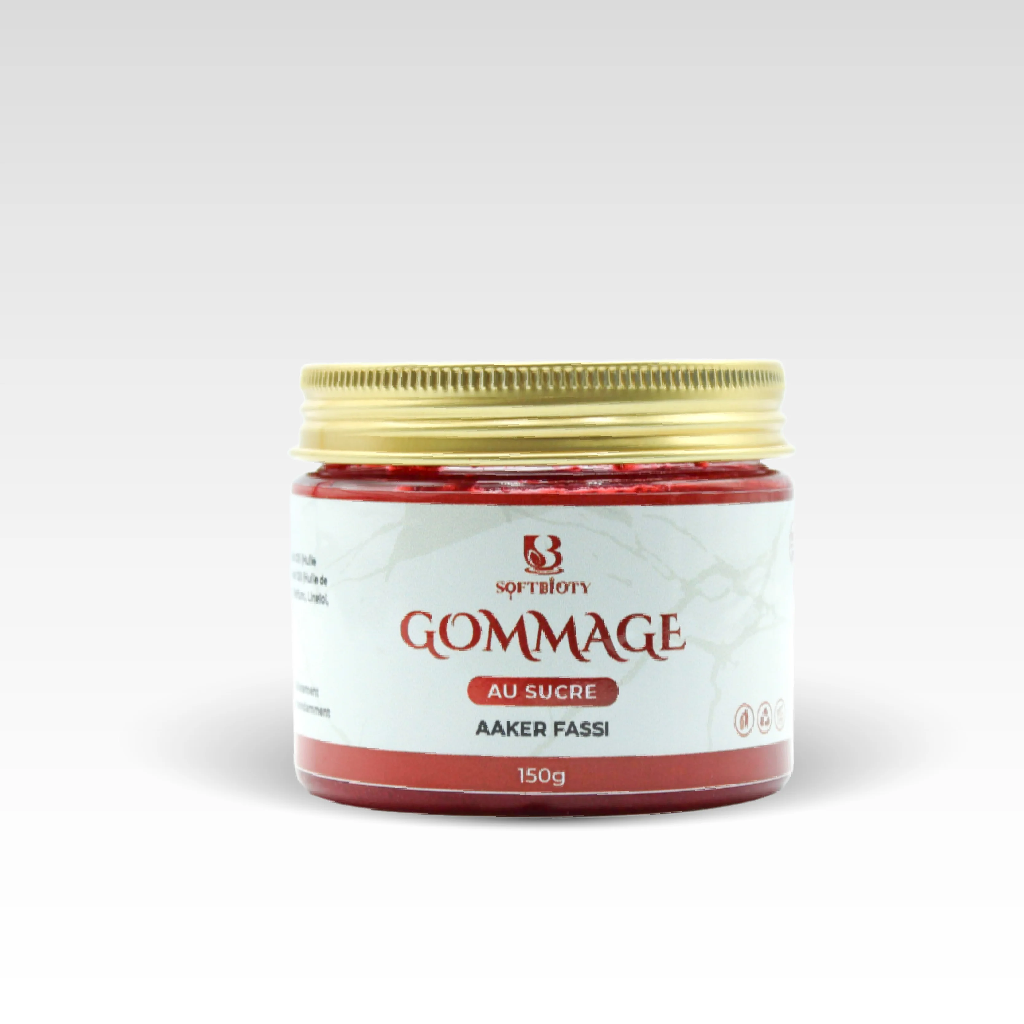 GOMMAGE AU SUCRE AAKER FASSI مقشر العكر الفاسي بالسكر