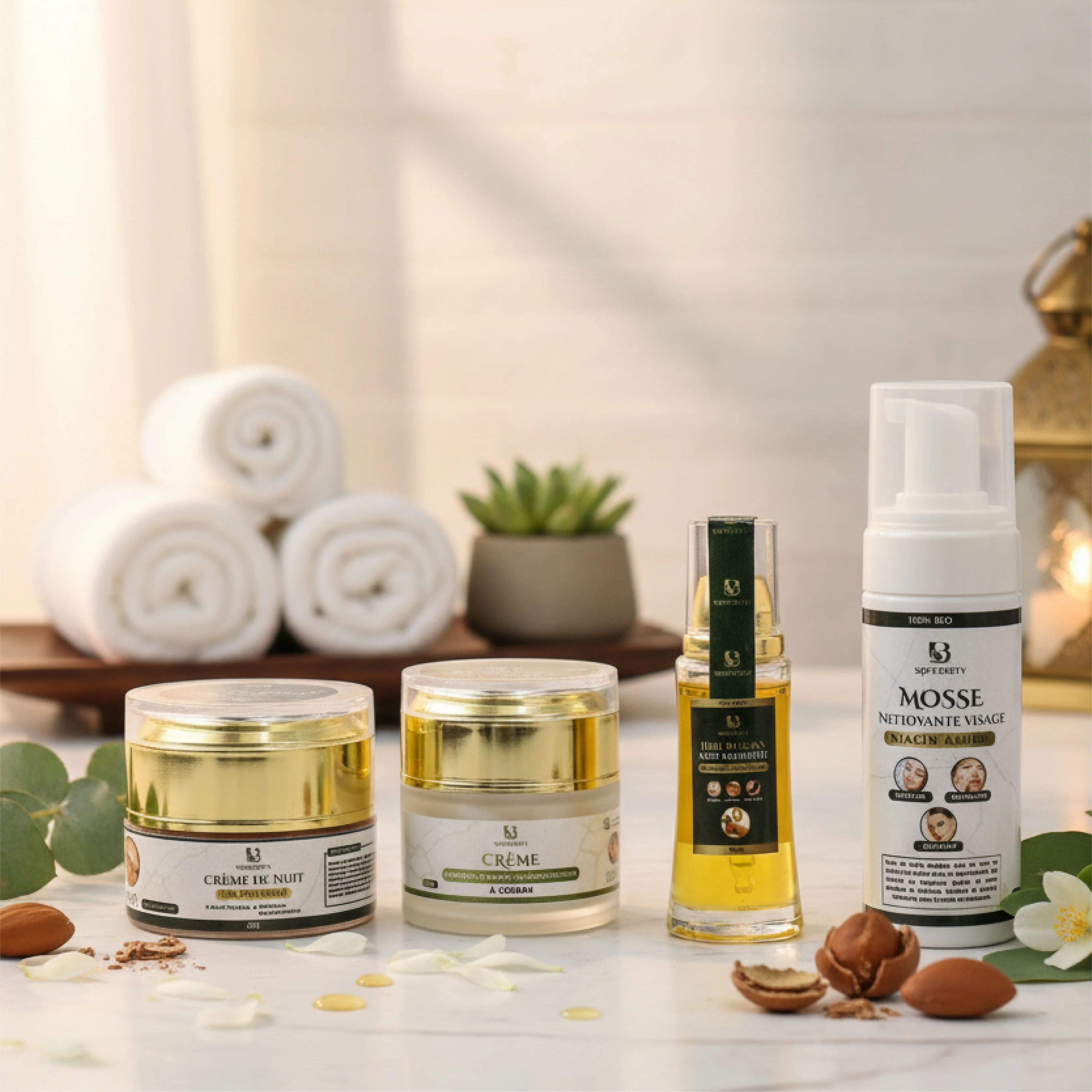 مجموعة العناية بالبشرة