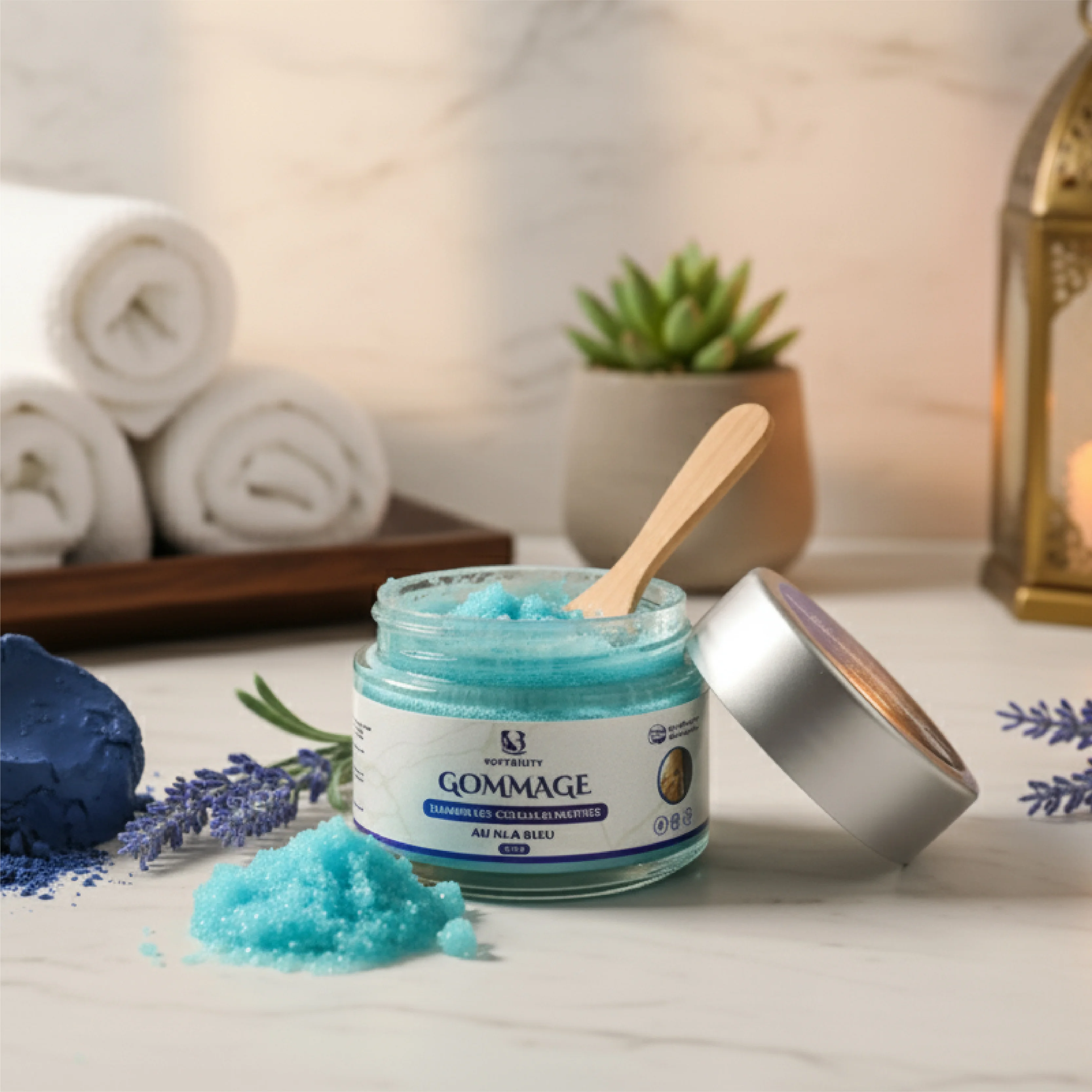 مقشر الجسم بالنيلا