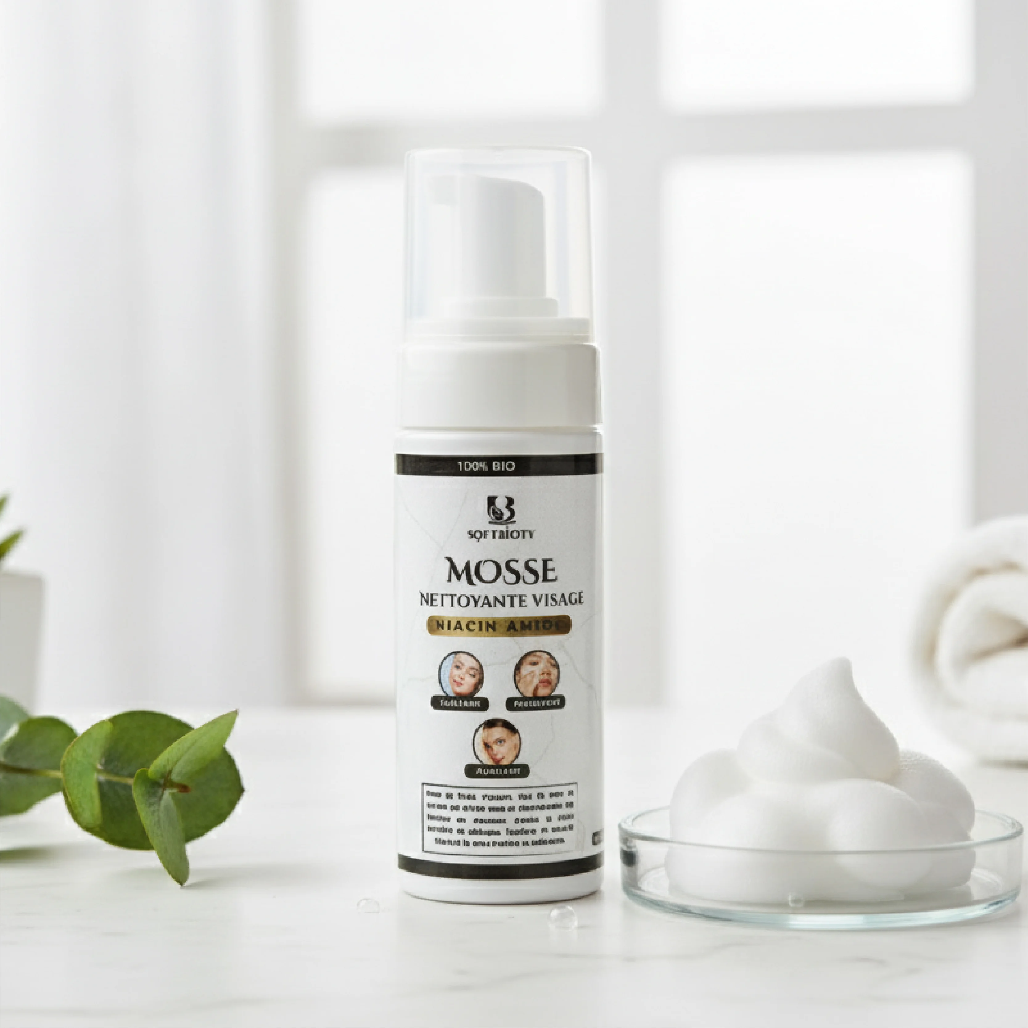 Mousse Nettoyante Visage