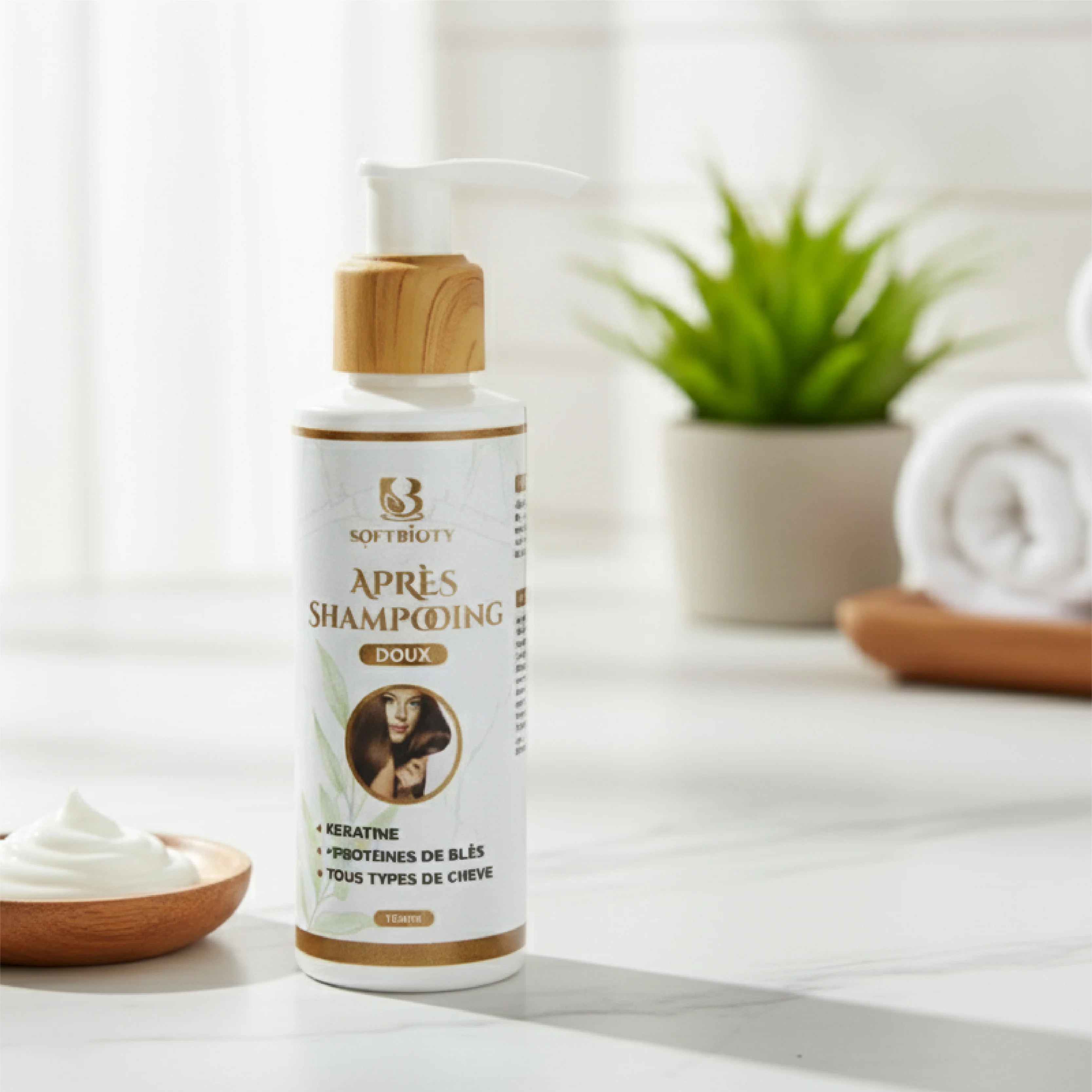 بلسم الشعر المغذي بالكيراتين