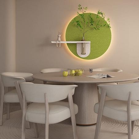 لوحة ديكور جدارية بإضاءة LED