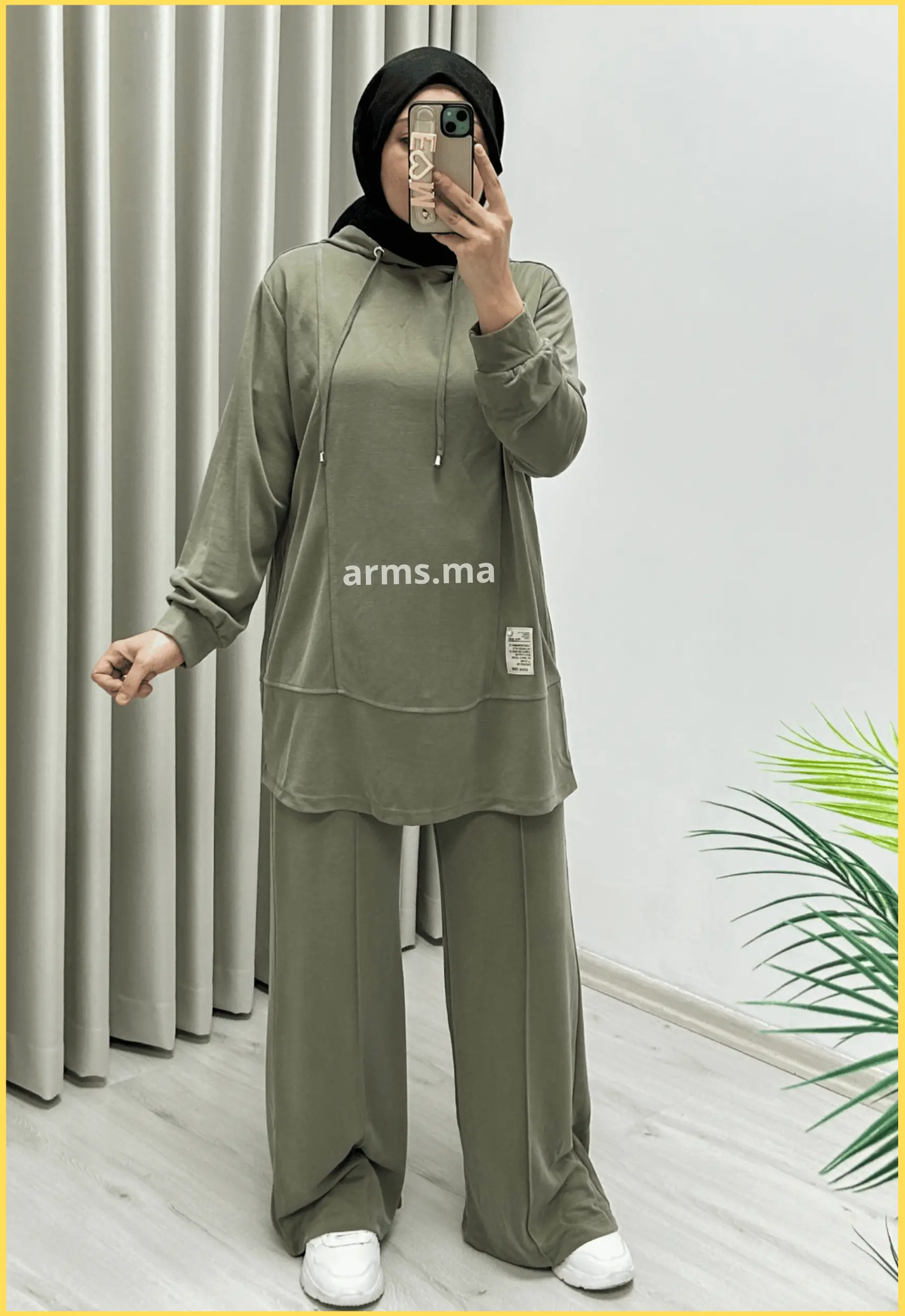 إطلالة محتشمة بأناقة عصرية( إشتريها الان قبل مترجع لسعرها الأصلي)