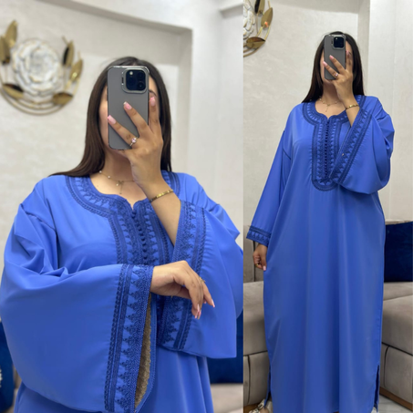 للمرأة اللي بغات تبان ملكية -سرّ الأناقة المغربية العريقة