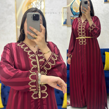 أناقة مغربية أصيلة -قفطان مغربي