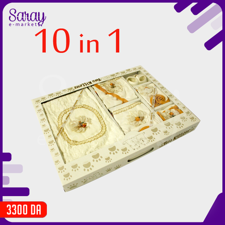 2 طاقم الألبسة الرائع لحديثي الولادة