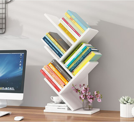 الرف الشجرة لترتيب الكتب