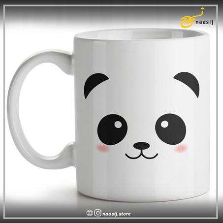 Cute Panda/Mug white - Ceramic Coffee or Tea