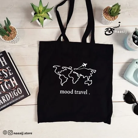 Travel mood/Totebag black