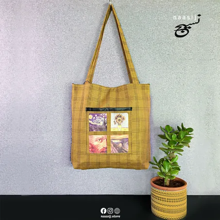 MUSEUM TOTEBAG - MUSTARD