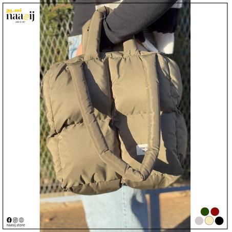 Puffer Bag _ Green