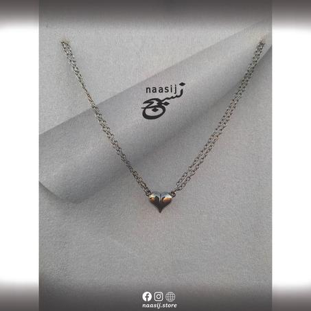 Magnetic Heart to Heart Couple Necklace