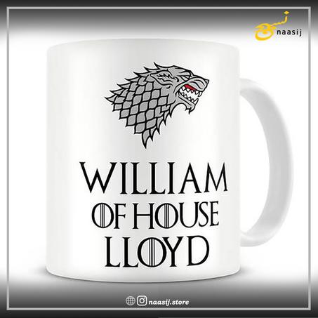 William of house lloyd/Mug white - Ceramic Coffee or Tea
