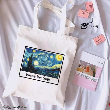 Vincent van gogh/Totebag white