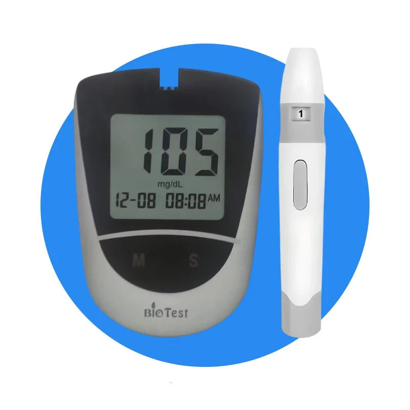 جهاز سكر بايوتست + 50 شريط و 100 شكاكه