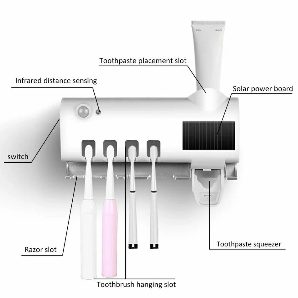 حامل و معقم فرش الاسنان