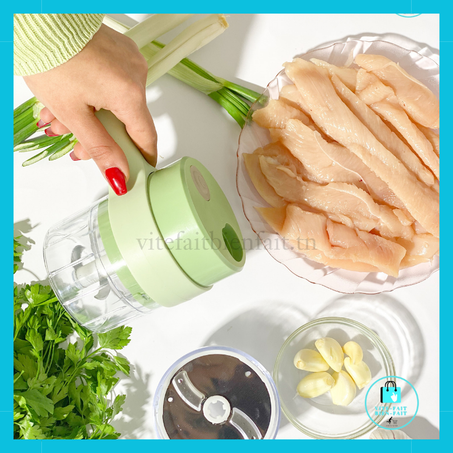 mini hachoir électrique sans fil