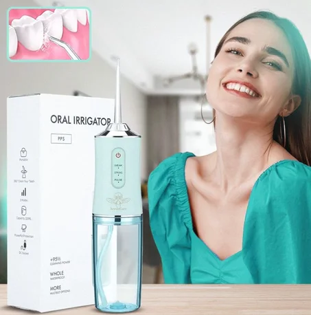 Electric dental water flosser