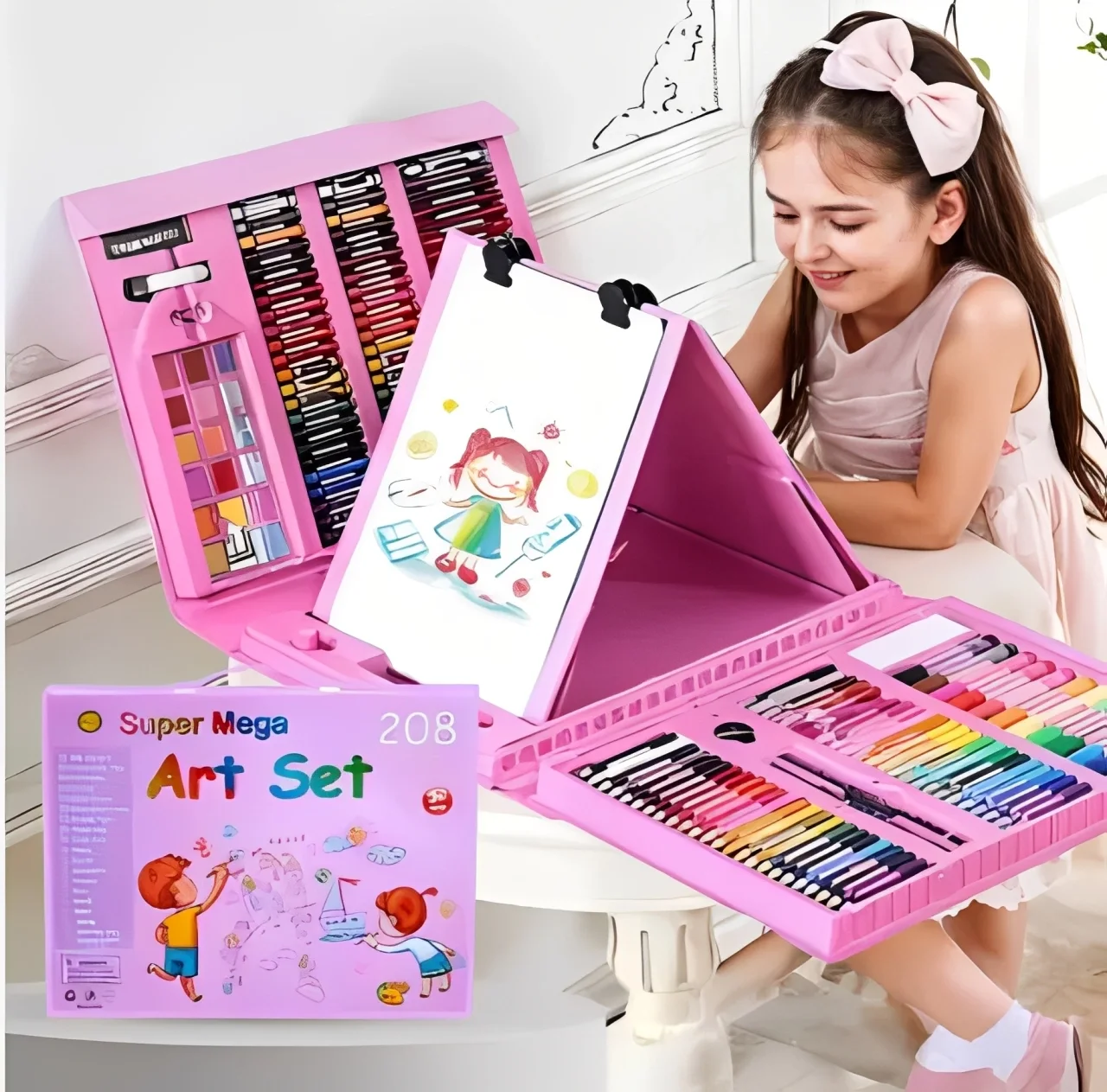 مجموعة رسم فنية للأطفال