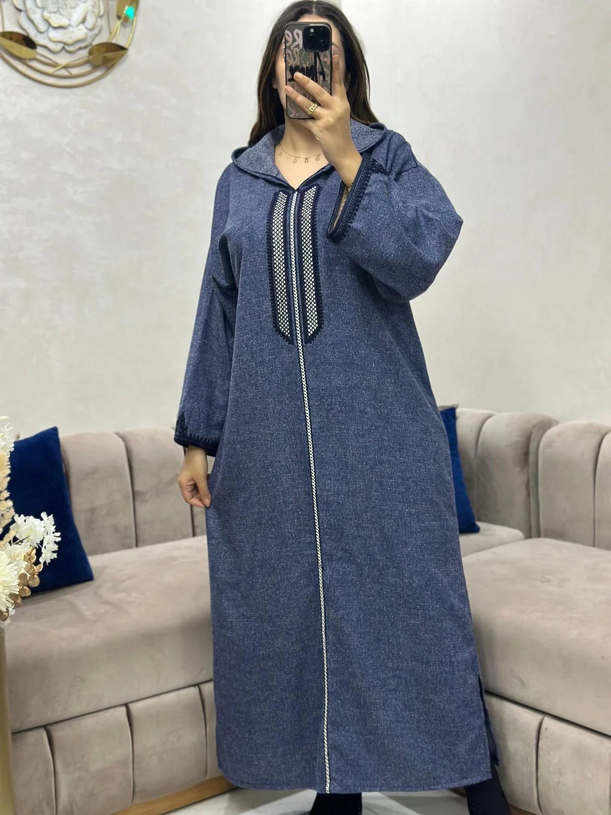 جلابة شتوية ثوب دان