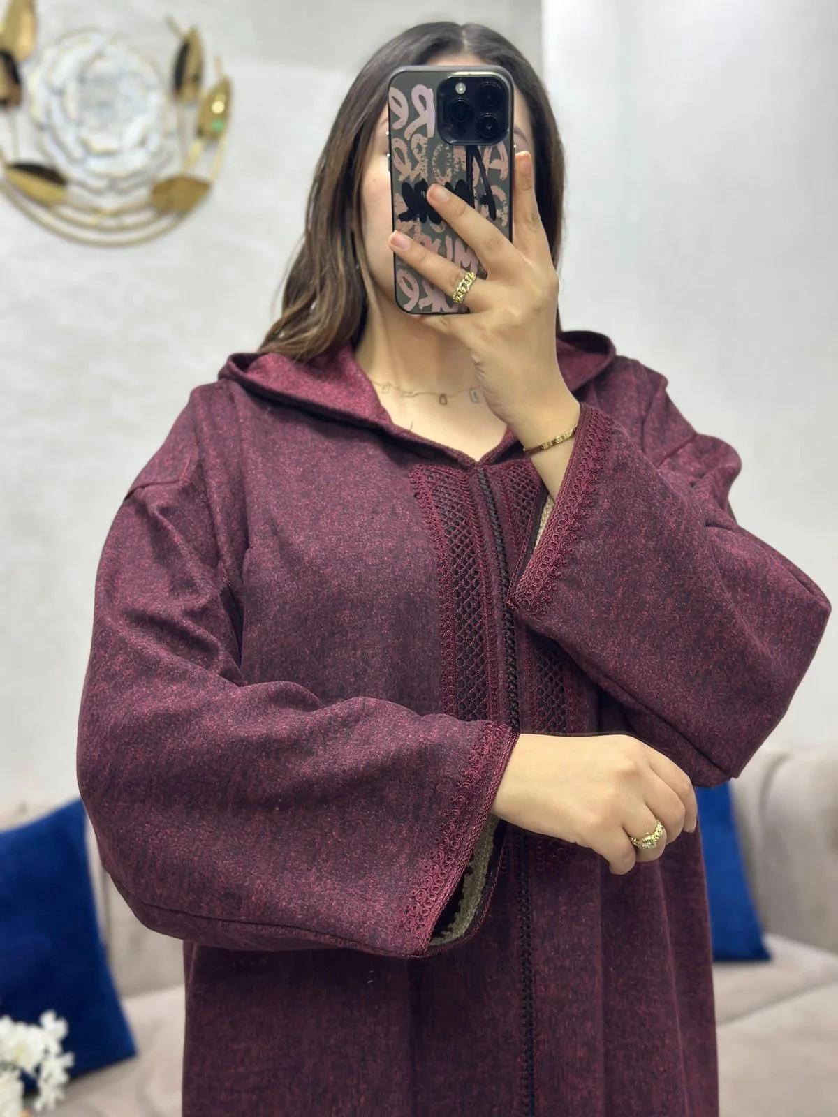 جلابة شتوية ثوب دان