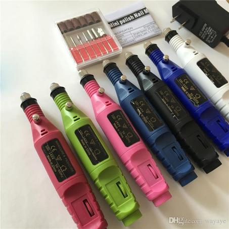 مجموعة العناية بالأظافر جهاز manucure pédicure