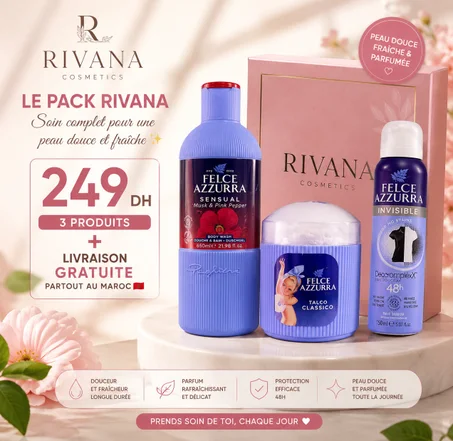 PACK RIVANA — 3 PRODUITS BEAUTÉ ✨