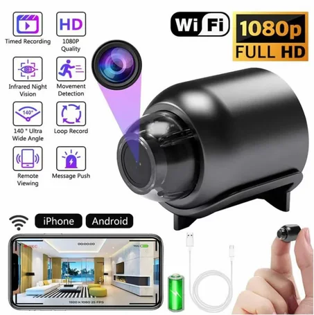 Mini Full HD 4K Security Camera