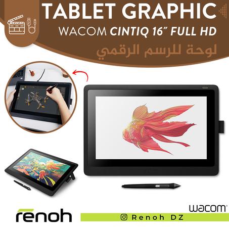 Tablette Graphique WACOM CINTIQ 16" Pouce FULL HD