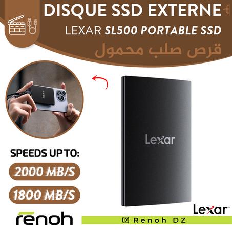 Disque SSD Externe LEXAR SL500 PORTABLE SSD 'NEW'