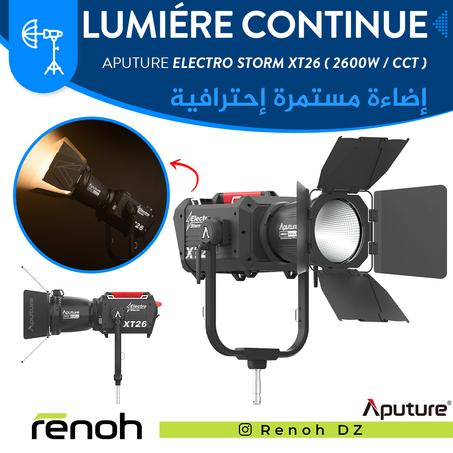 Lumiére Continue COB APUTURE ELECTRO STORM XT26 (2600W / CCT) 'NEW'
