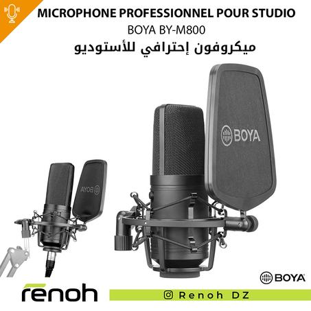 Microphone professionnel BOYA BY-M800 pour studio