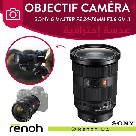 Objectif Caméra SONY G MASTER FE 24-70mm F2.8 GM II 'NEW'