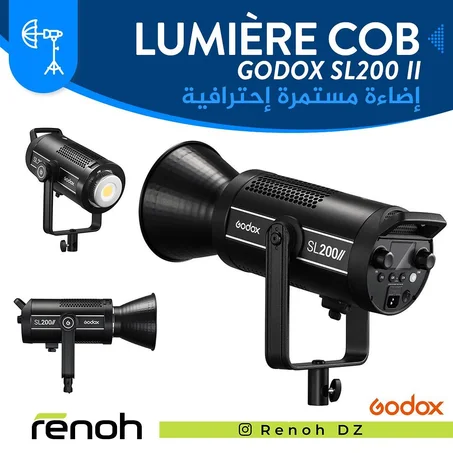 Lumière Continue portable Godox SL200ii