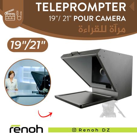 TELEPROMPTER 19"/ 21" pour camera