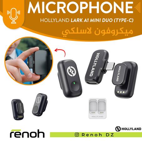 Microphone Sans-Fil HOLLYLAND LARK A1 MINI DUO (TYPE-C) 'NEW'