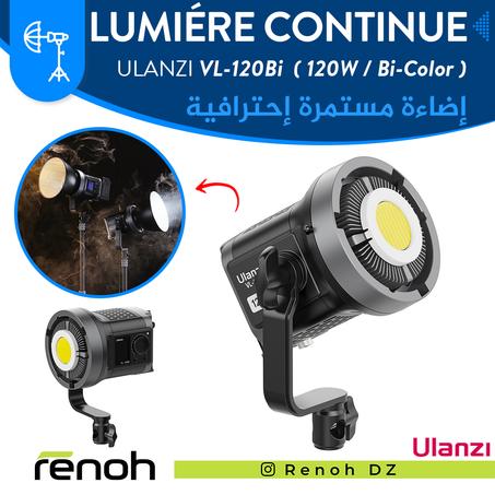 Lumiére Continue COB ULANZI VL-120Bi (120W / Bi-Color) 'NEW'
