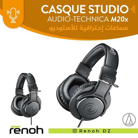 Casque studio professionnel AUDIOTECHNICA  ATH-M20x