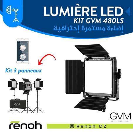 KIT Panneaux LED GVM 480 LS