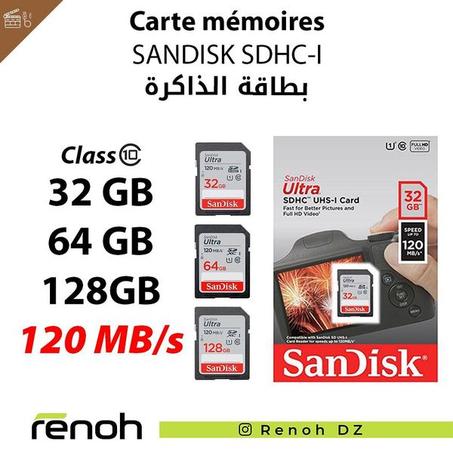 Carte Mémoire SANDISK SDHC-I