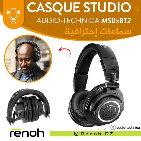 Casque Studio Avec Bluetooth AUDIOTECHNICA M50xBT2 'NEW'