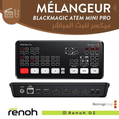 Mélangeur vidéo pour le streaming BLACKMAGIC ATEM MINI