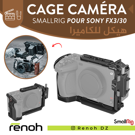 Cage Caméra SMALLRIG POUR SONY FX3/FX30