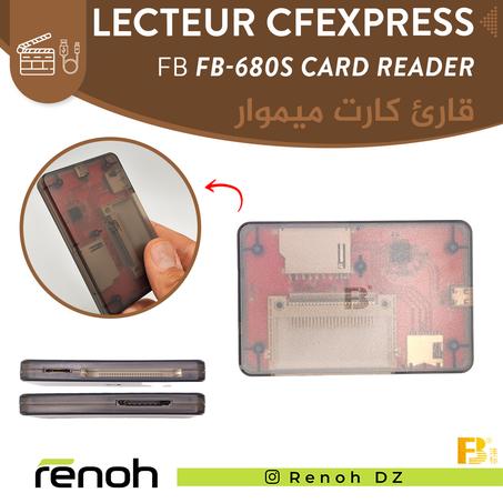 Lecteur Carte Mémoire/CFexpress FB FB-680s READER