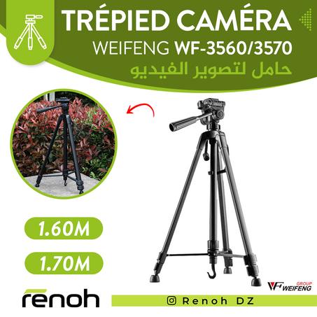 Trépied Caméra WEIFENG WF-3560/3570