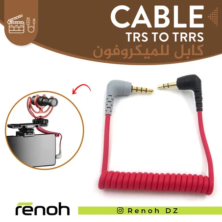 Cable TRS TO TRRS Pour RODE