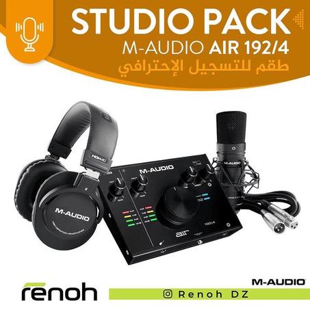 Pack home studio professionnel M-AUDIO AIR 192/4