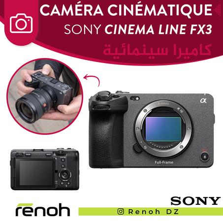 Caméra Cinématique SONY CINEMA LINE FX3 'NEW'