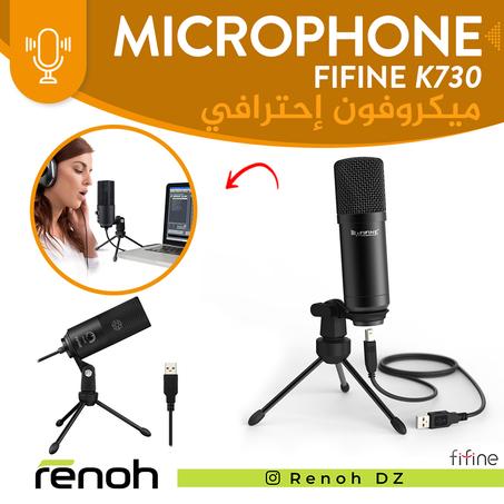 Microphone Professional FIFINE K730 Pour Podcast/Voiceover